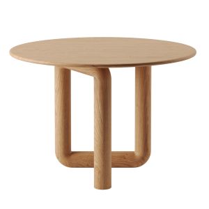 Mono Table Round By Objects And Ideas