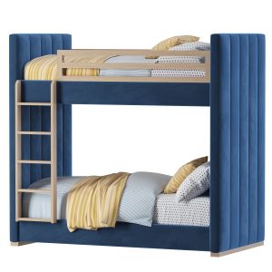 RH | CARVER UPHOLSTERED BUNK BED