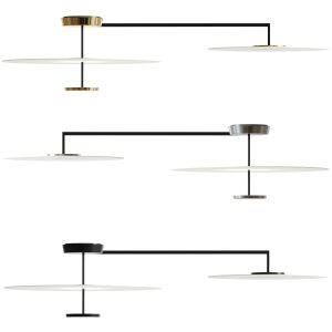 Vibia Flat 5924 Led Metal Ceiling Lamp