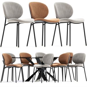 Calligaris Ines Dining Chair Table