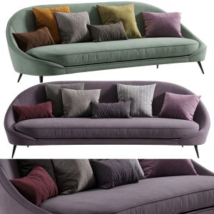 Vibieffe 650 Nido Curved Sofa