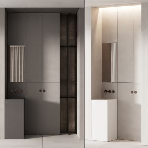 486 Bathroom Furniture 10 Mini Modular Wc 2options