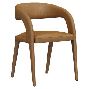 Restoration Hardware Nicola Open Barrel Armchair