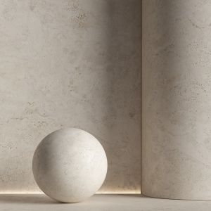 Stone Material, Travertine. 34, Pbr, Seamless