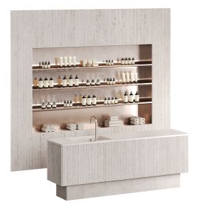 Store Shelves With Cosmetics 002