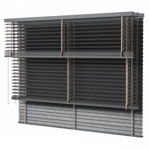 Wooden Blinds Set 19