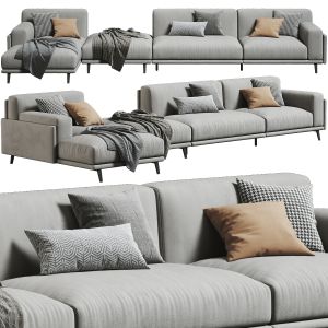 Arflex Frame Sofa Composition 01