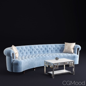 Rebecca Mirrored Sofa