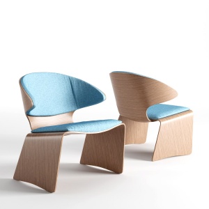 Hans Olsen Teak Bikini Lounge Chair