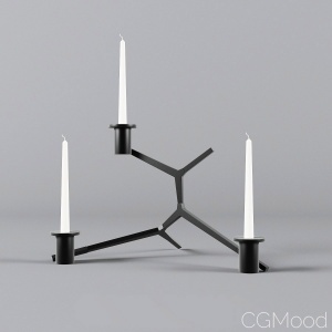 Agnes Candelabra Table - 3 Candles