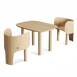 Marc Venot Elephant Chair And Table