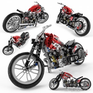 Lego Technic 8051 Motorbike Alternative