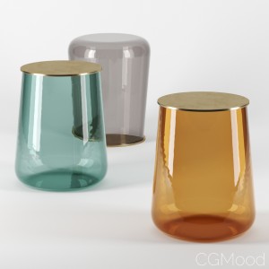 Bout De Canape Verre, Conopee By La Redoute