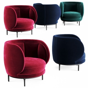 Armchair Vuelta Sessel Velvet