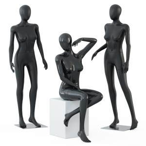 Three female mannequins 58