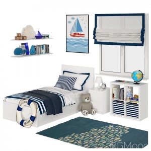 Universal Children Room Blue