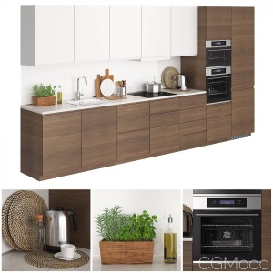 Ikea Metod Voxtorp Walnut