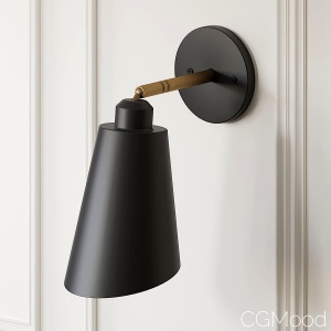 Valmonte 1-light Armed Sconce By Langley Street