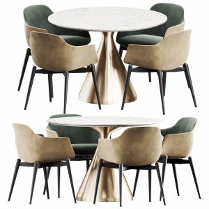 Marelli & West Elm Silhouette Dining Set