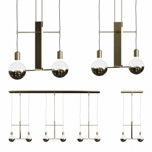 Geneva chandelier and pendant