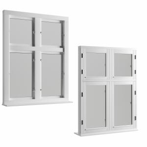 2x2 Scandiwindows (openable)