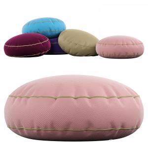 Pillow Set 10 | Round Velvet Pillow