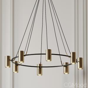 Champeaux Round Chandelier By Jonathan Browning