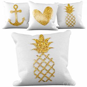 Pillow Set 22 | Gold Sequin