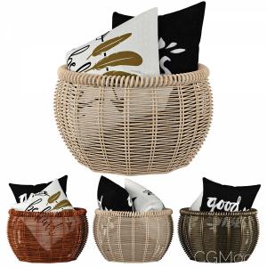 Pillow Set 23 | Pillow In Basket