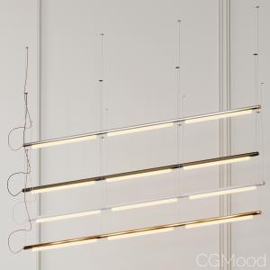 Pipeline Linear Suspension Light By Caine Heintzma