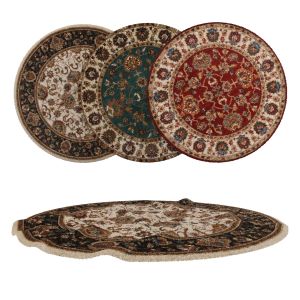 Round Rug Set 289