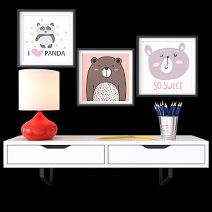 Decorative Set Children's Room 01