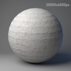 Wall Texture With White Aged Plaster V2. Pbr