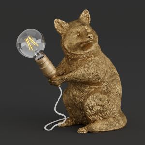 Raccoon Table Lamp