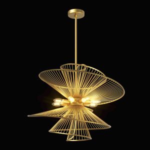 728183 Zeta Lightstar Ceiling Chandelier