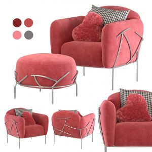 bonaldo corallo armchair