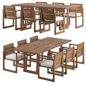 Rh Navaro Dining Set