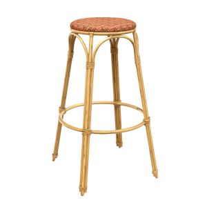 Barstool Round Rattan