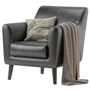 Armchair Odens Sherst Grey