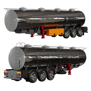 Gasoline Fuel Tanker