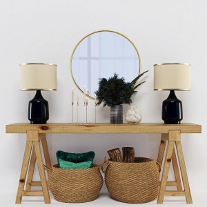 Wooden Decorative Console