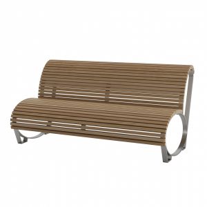 Exterior Wood Bench