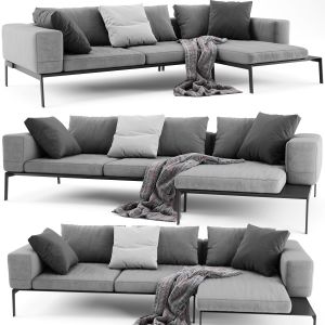 Flexform Lifesteel Sectional