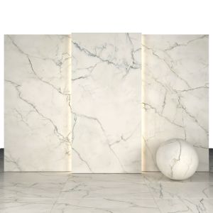 White Honed Marble 01