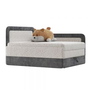 Children Bed Sofa And Shiba Toy