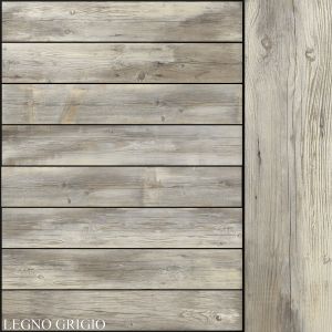 Zeus Ceramica Legno Grigio