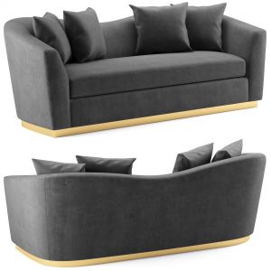 Arabella Velvet Sofa Meridian Furniture