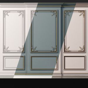 Wall Molding 20 Boiserie Classic Panels