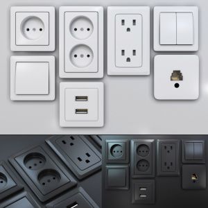 Switches And Sockets Set