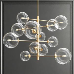 Chandelier Argento S